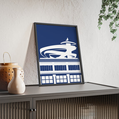 BLAUWcc 'ROTTERDAM FENIX' Framed Poster