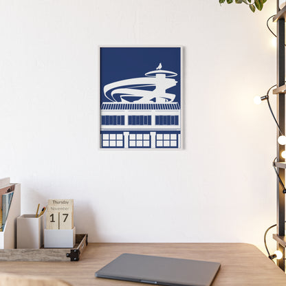 BLAUWcc 'ROTTERDAM FENIX' Framed Poster