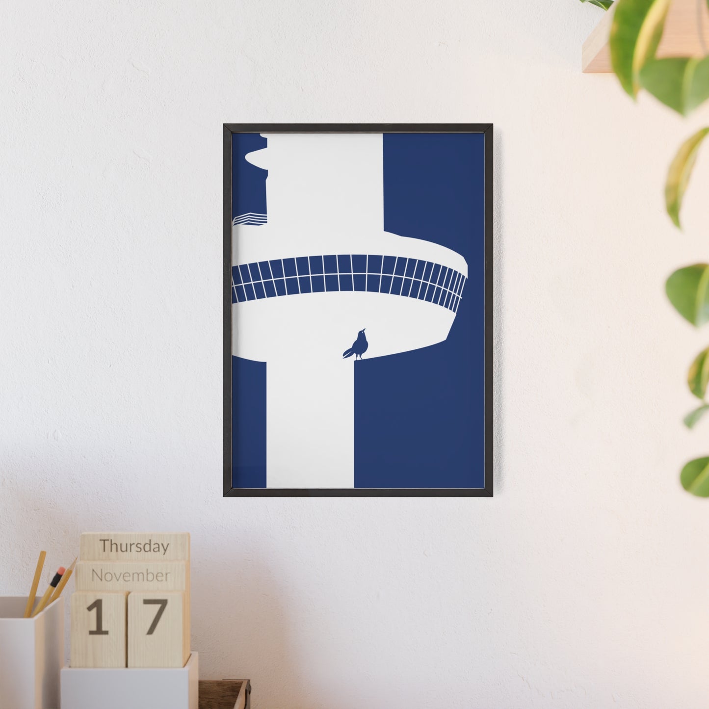 BLAUWcc 'ROTTERDAM LOOKOUT' Framed Poster