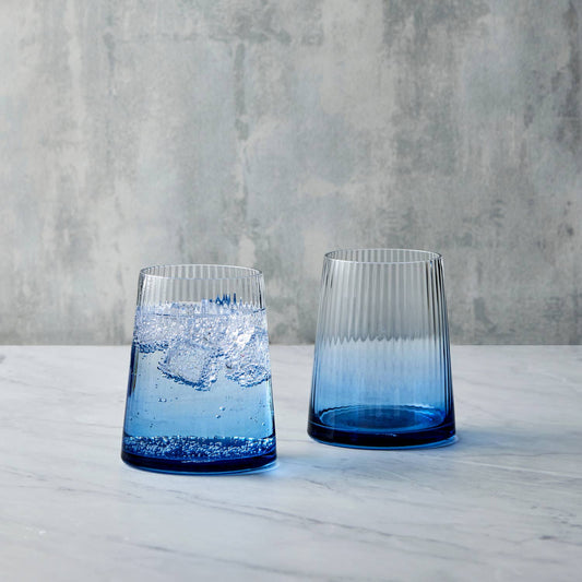 Empire blue tumblers