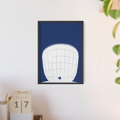 BLAUWcc 'ROTTERDAM DEPOT' Framed Poster