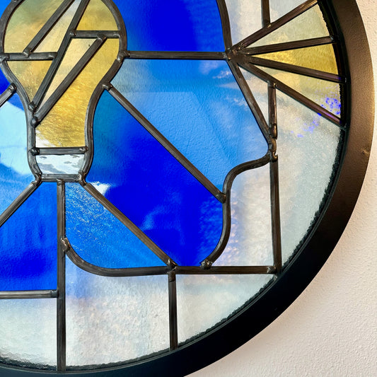 The Stark of Insight - stained glass artwork