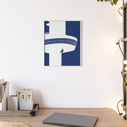 BLAUWcc 'ROTTERDAM LOOKOUT' Framed Poster