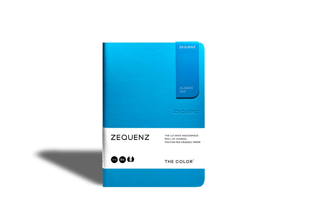 ZEQUENZ The Color B6 Lite notebook in Turquoise