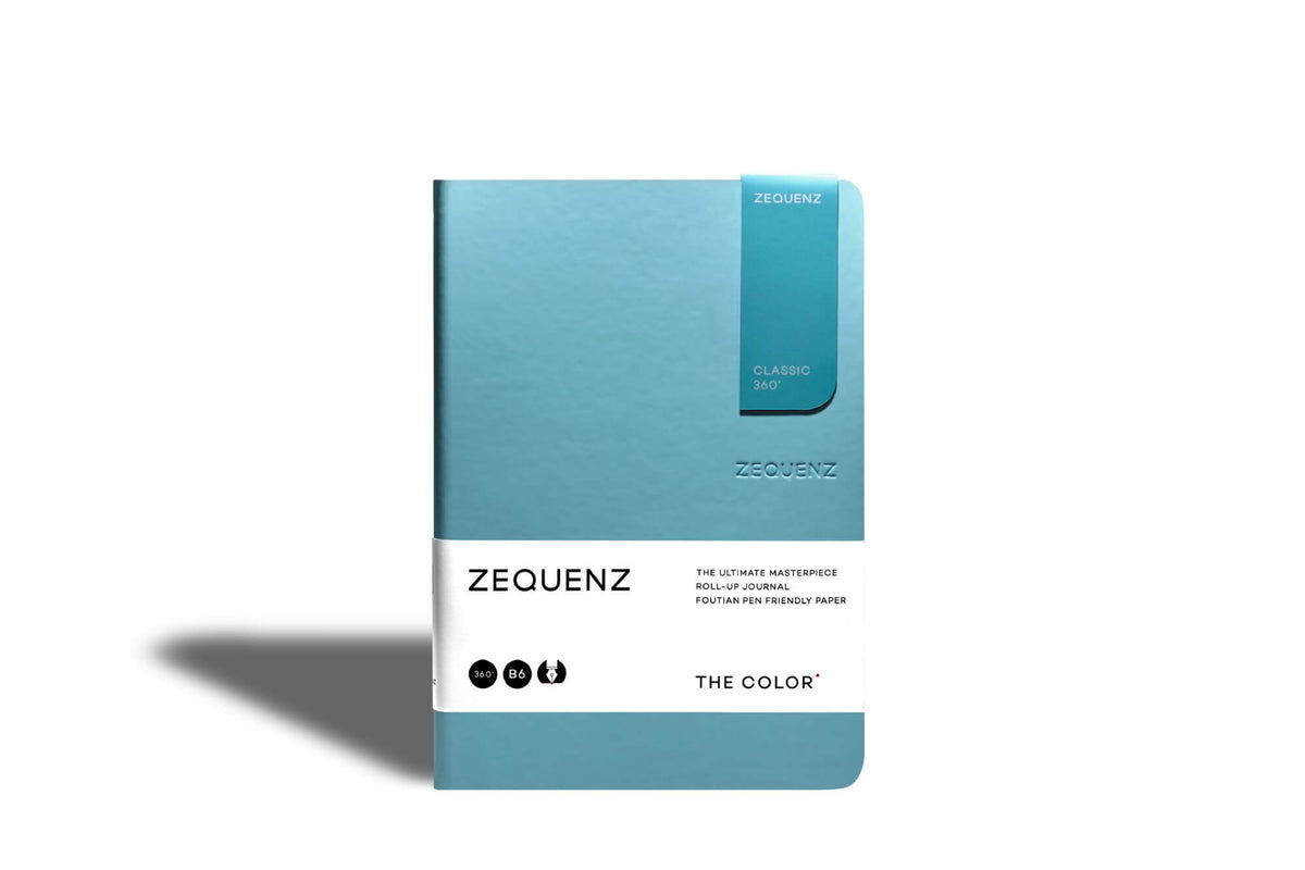 ZEQUENZ The Color B6 Lite notebook in Ocean