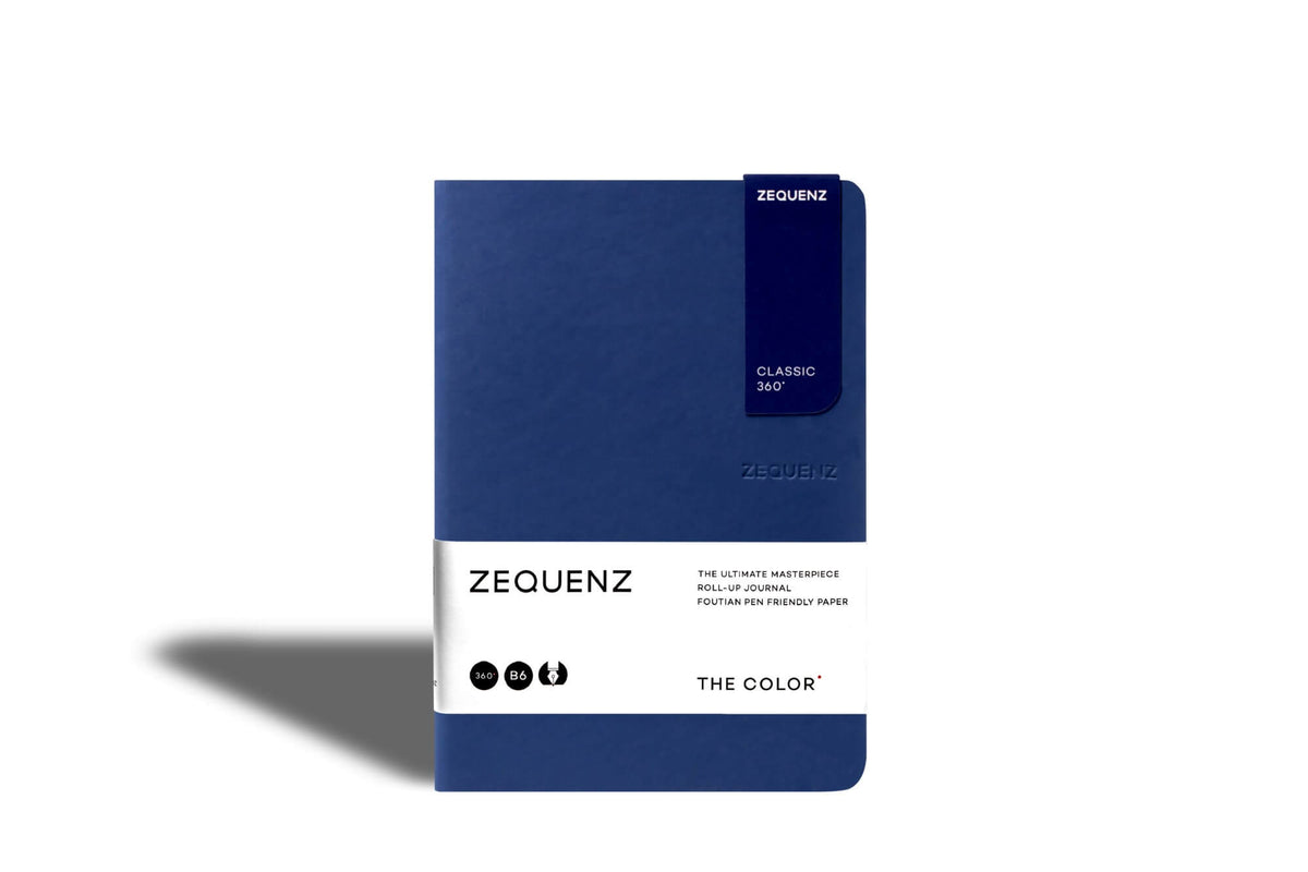 ZEQUENZ The Color B6 Lite notebook in Dark Navy