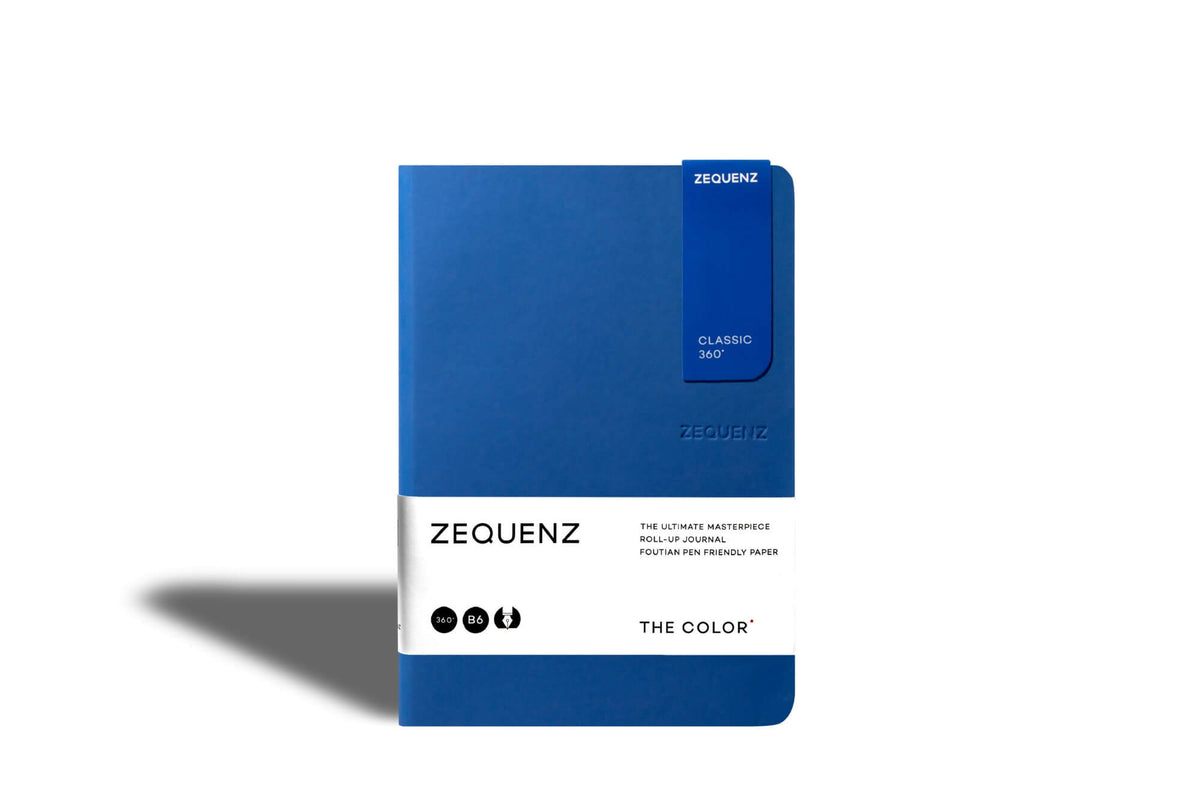 ZEQUENZ The Color B6 Lite notebook in Royal Blue