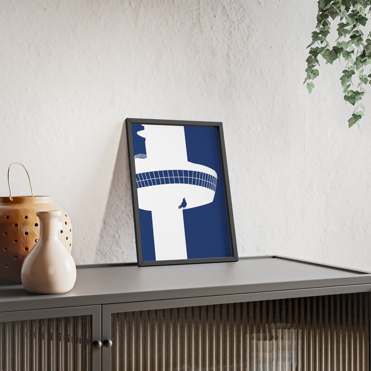 BLAUWcc 'ROTTERDAM LOOKOUT' Framed Poster