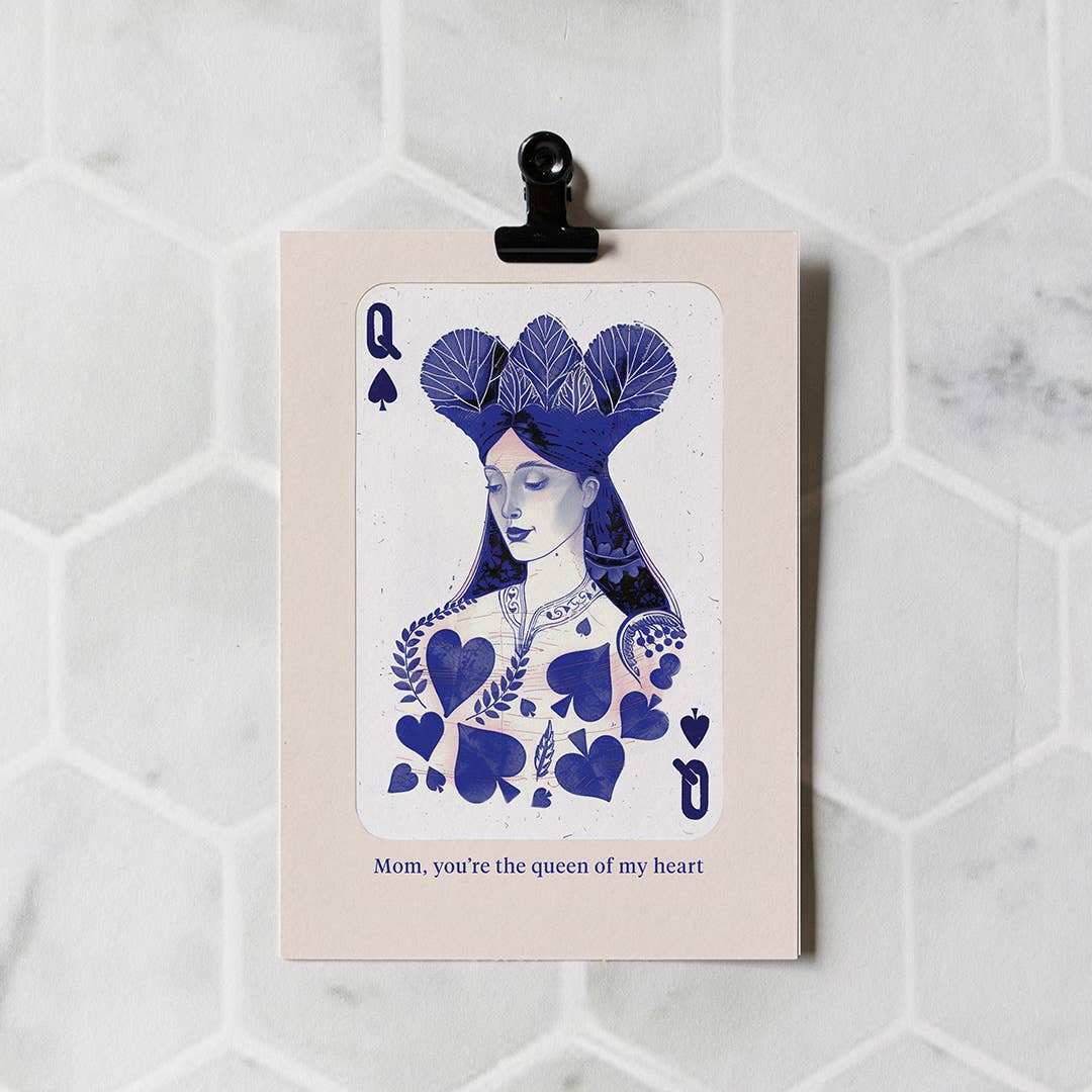 Botanopia - You're the queen of my heart | Mother's Day Card