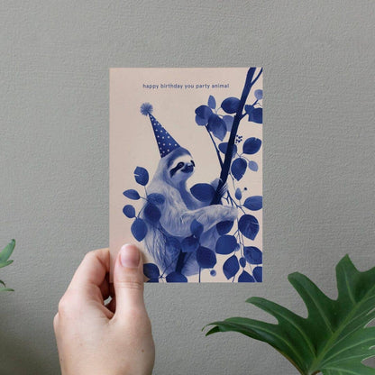Botanopia - Happy Birthday, you party animal | Birthday Card | Funny