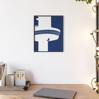 BLAUWcc 'ROTTERDAM LOOKOUT' Framed Poster