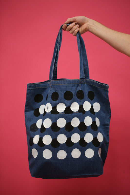 Art bag denim "LOVE"