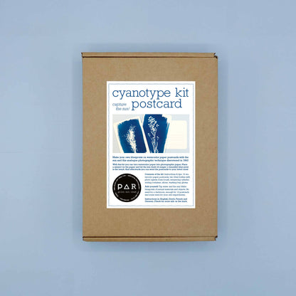 PAR - DIY Cyanotype Kit - Postcard - 8 languages