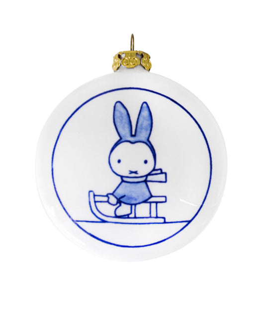 Miffy Christmas ornament Sled