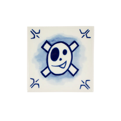 Schiffmacher Royal Blue Tattoo - Tile Skull
