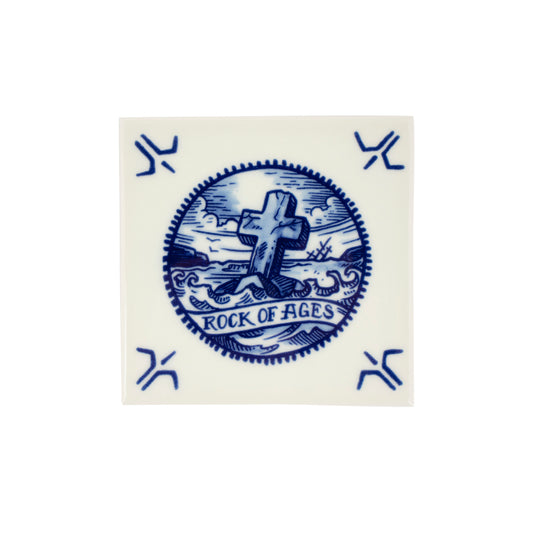 Schiffmacher Royal Blue Tattoo - Tile Rock of Ages