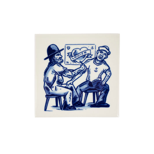 Schiffmacher Royal Blue Tattoo - Tile Tattoo shop