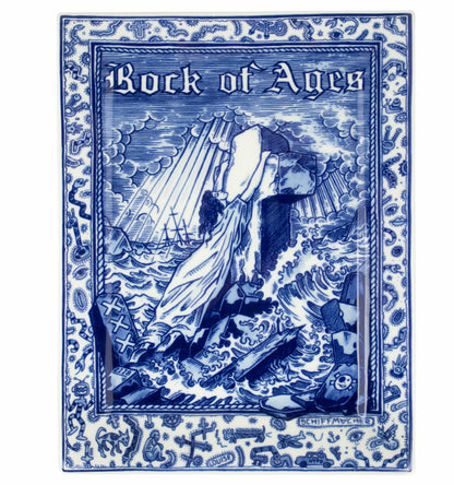 Schiffmacher Royal Blue Tattoo - Applique Rock of Ages