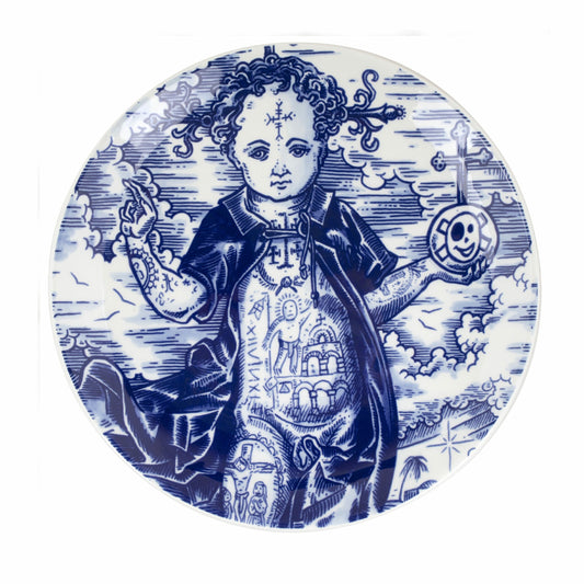 Schiffmacher Royal Blue Tattoo - Plate Momento Mori