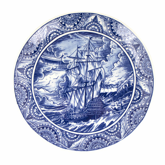 Schiffmacher Royal Blue Tattoo - Plate Easter Island