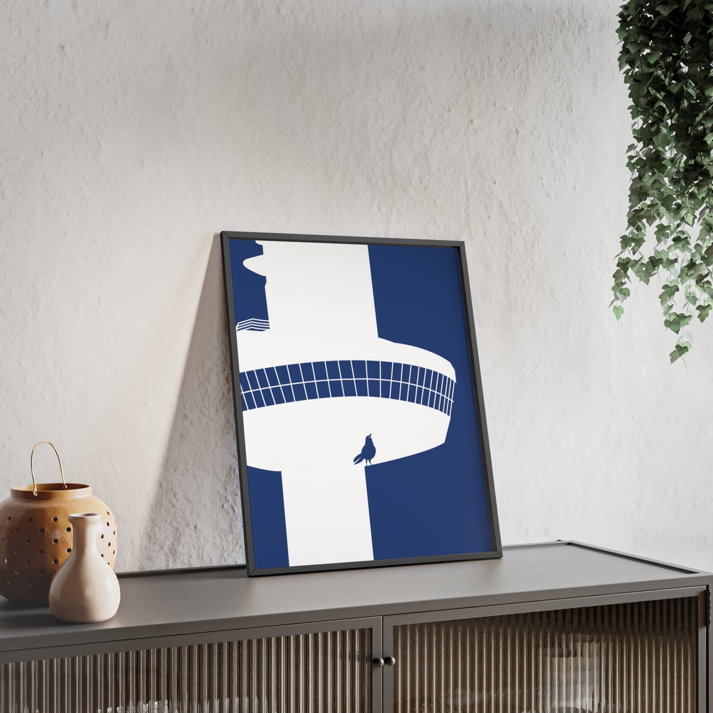 BLAUWcc 'ROTTERDAM LOOKOUT' Framed Poster