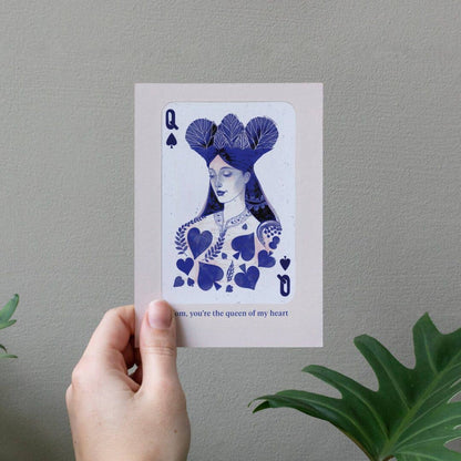 Botanopia - You're the queen of my heart | Mother's Day Card