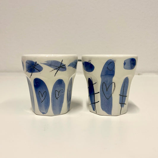 Art Ceramics Espresso Cup Blue