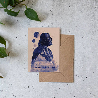 Botanopia - Best Dad in the galaxy | Father's Day Card