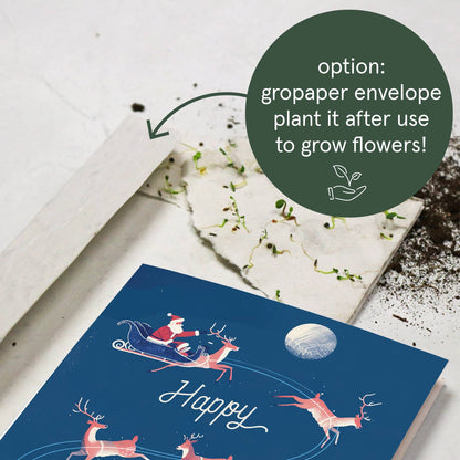 Botanopia - Jingle All The Way | Christmas Card | Holiday Card
