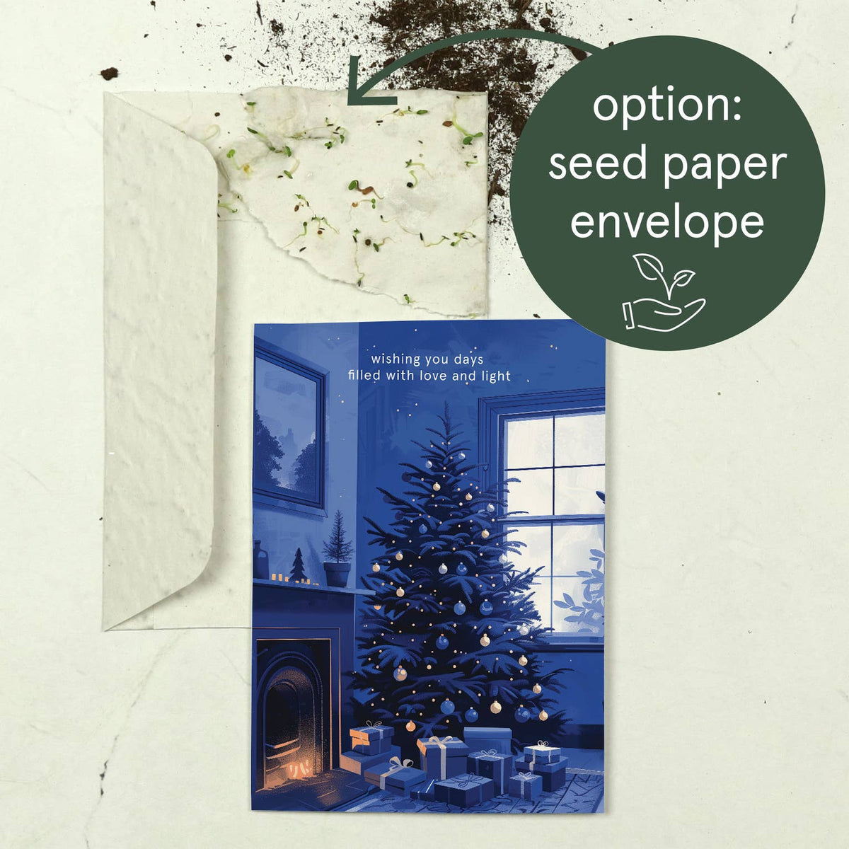 Botanopia - Home For The Holidays | Christmas Card | Holiday Card
