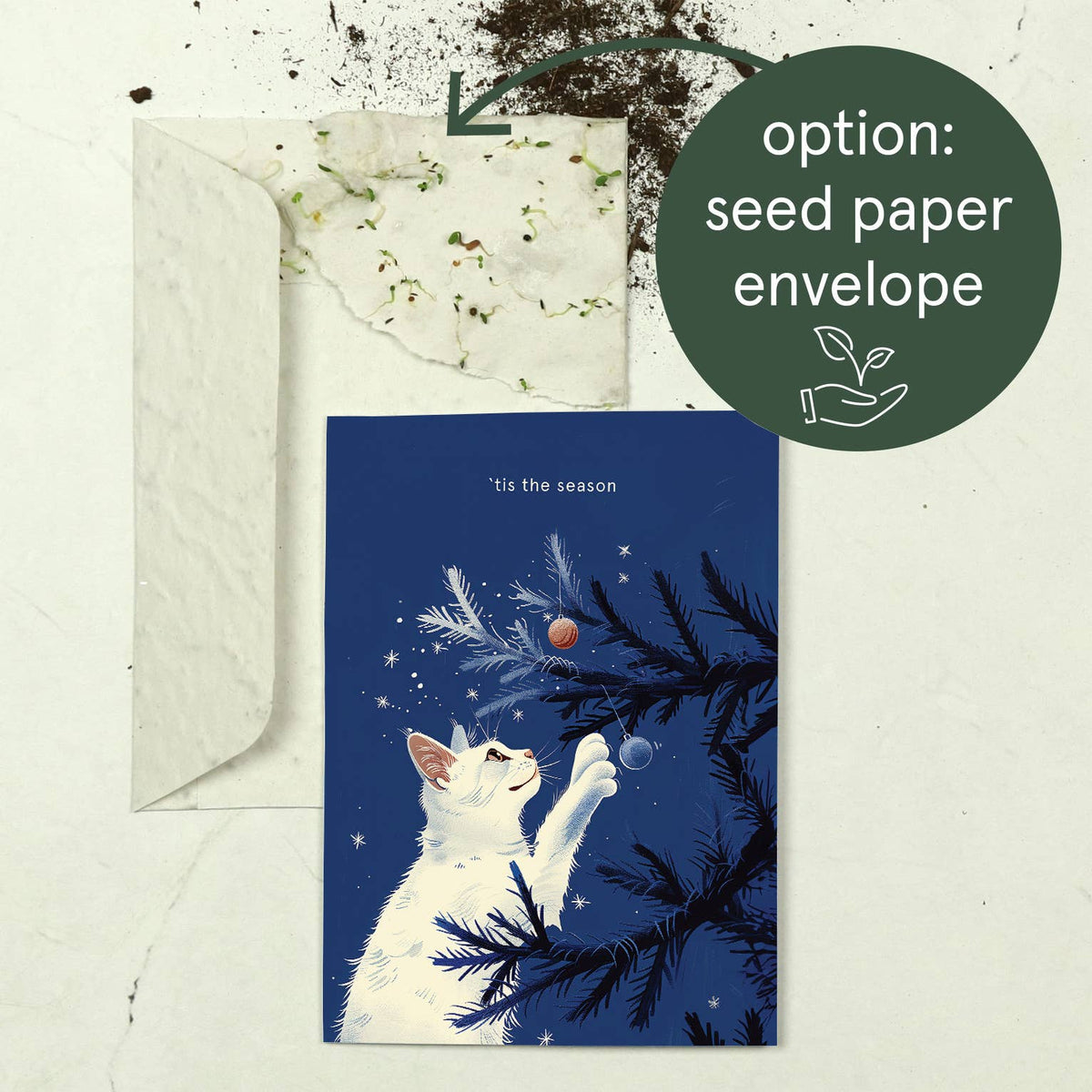 Botanopia - Tis The Season | Funny Christmas Card | Holiday Card