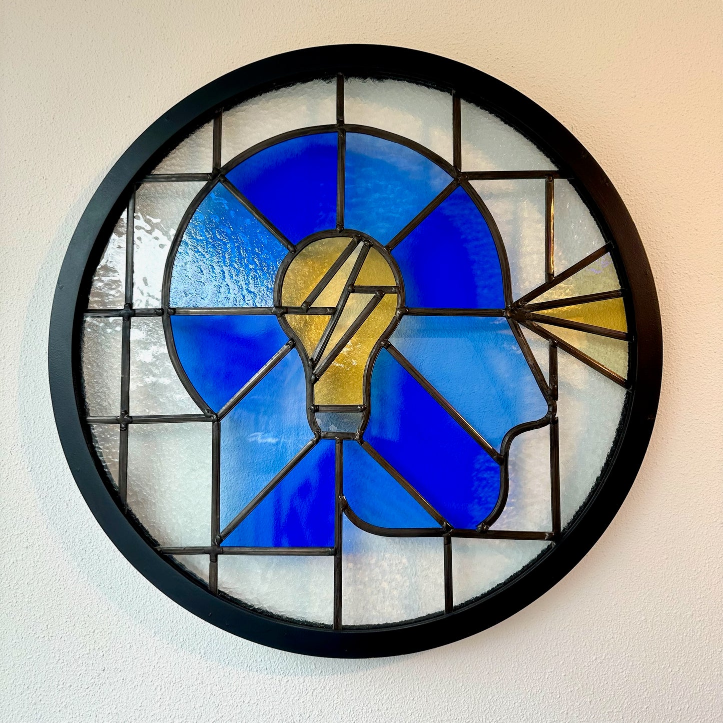 The Stark of Insight - stained glass artwork
