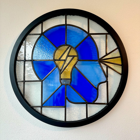 The Stark of Insight - stained glass artwork