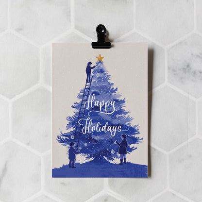 Botanopia - Festive Firs Happy Holidays | Christmas Card | Holiday Card