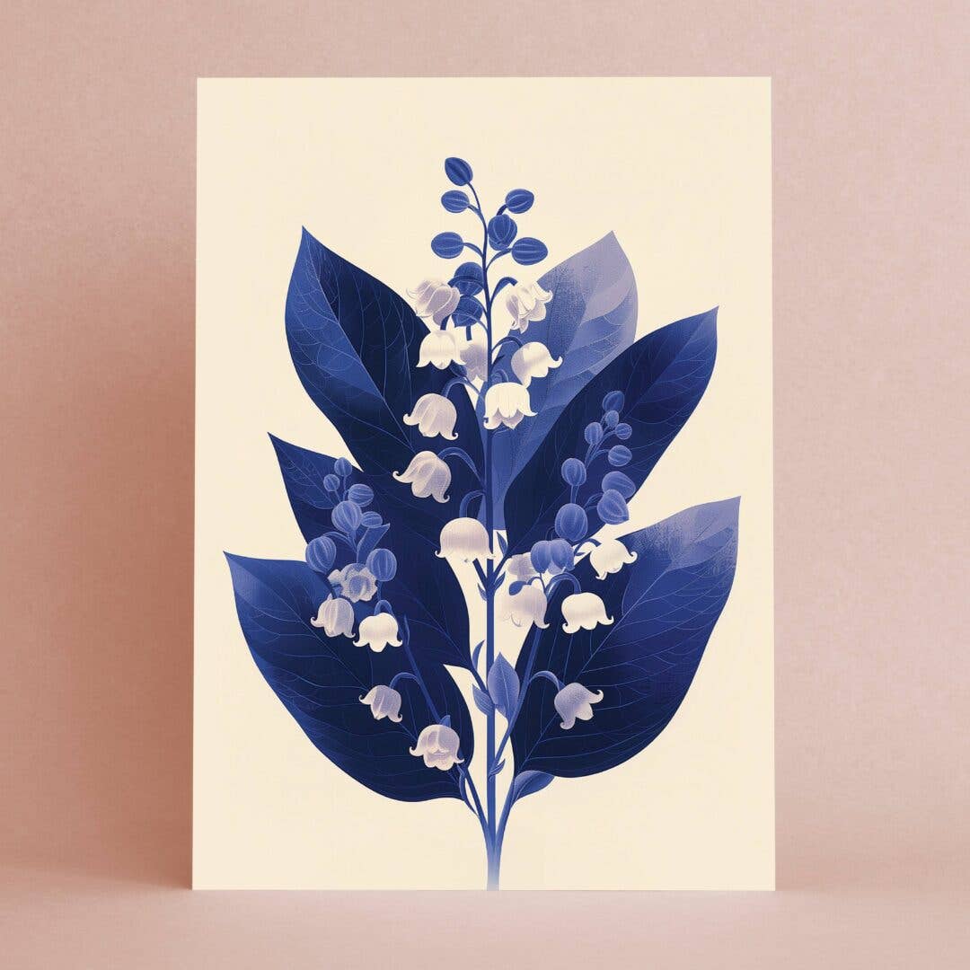 Botanopia - Lily of the valley | Everyday Greeting Card | birth flower