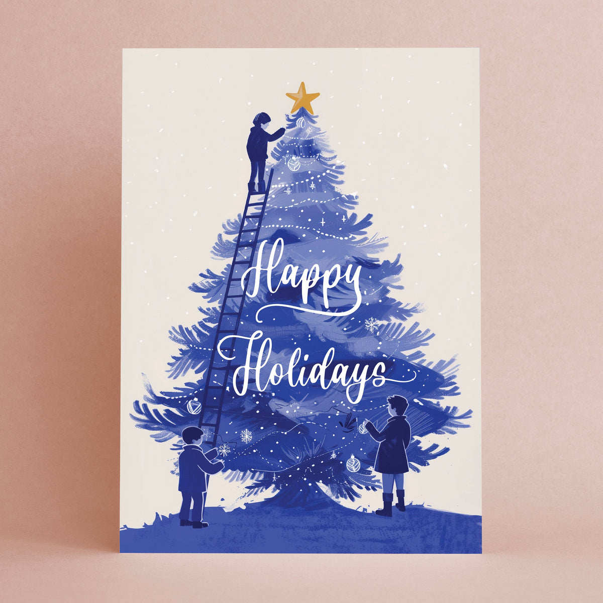 Botanopia - Festive Firs Happy Holidays | Christmas Card | Holiday Card
