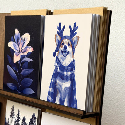Botanopia - Furry And Bright | Christmas Card | Holiday Card