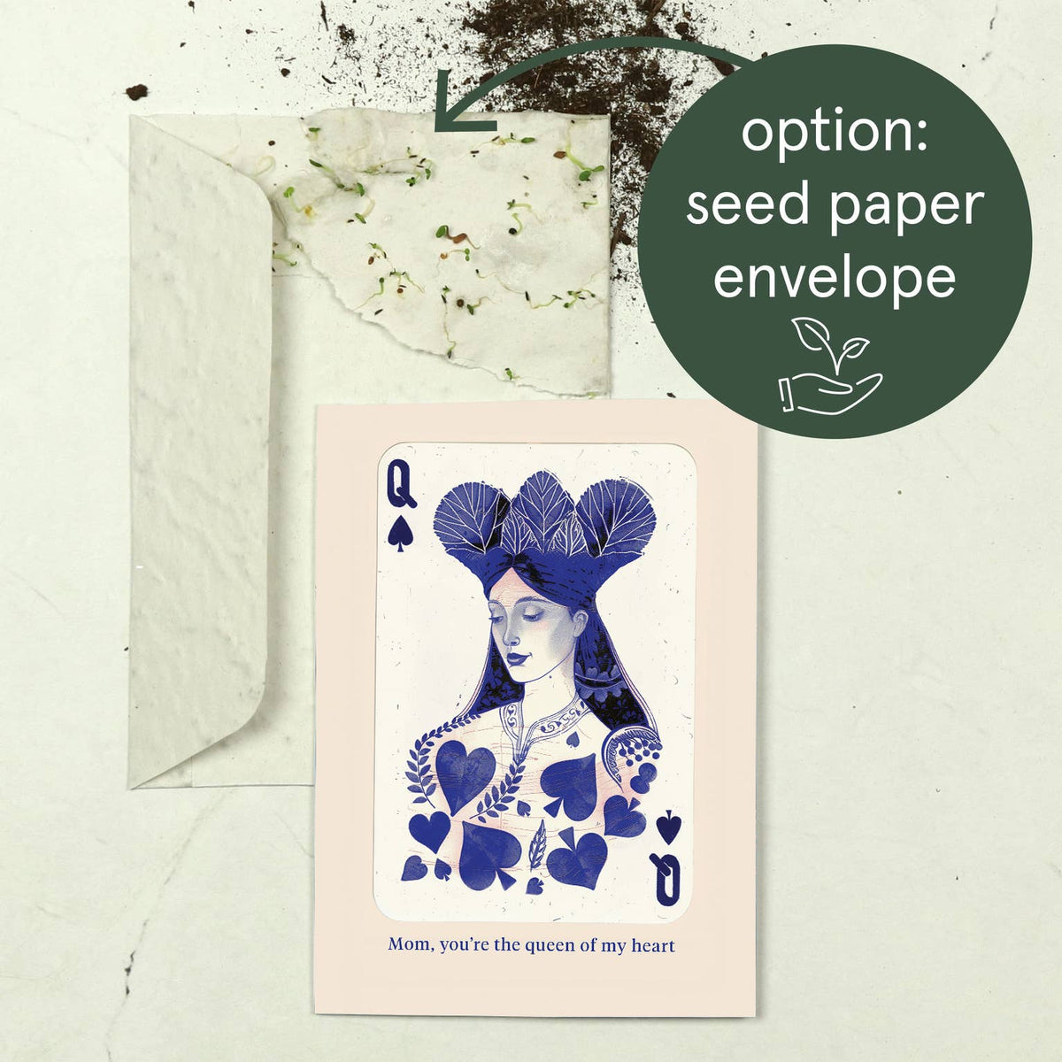 Botanopia - You're the queen of my heart | Mother's Day Card