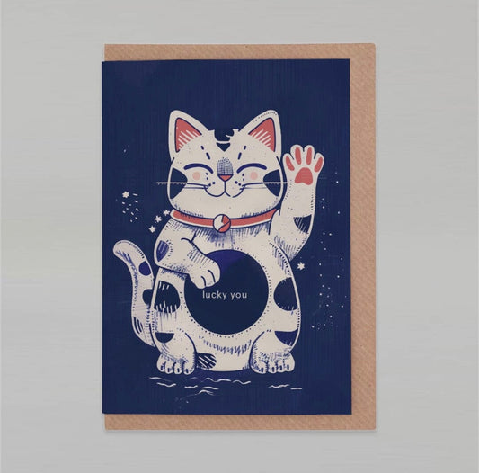 Lucky You - greeting card