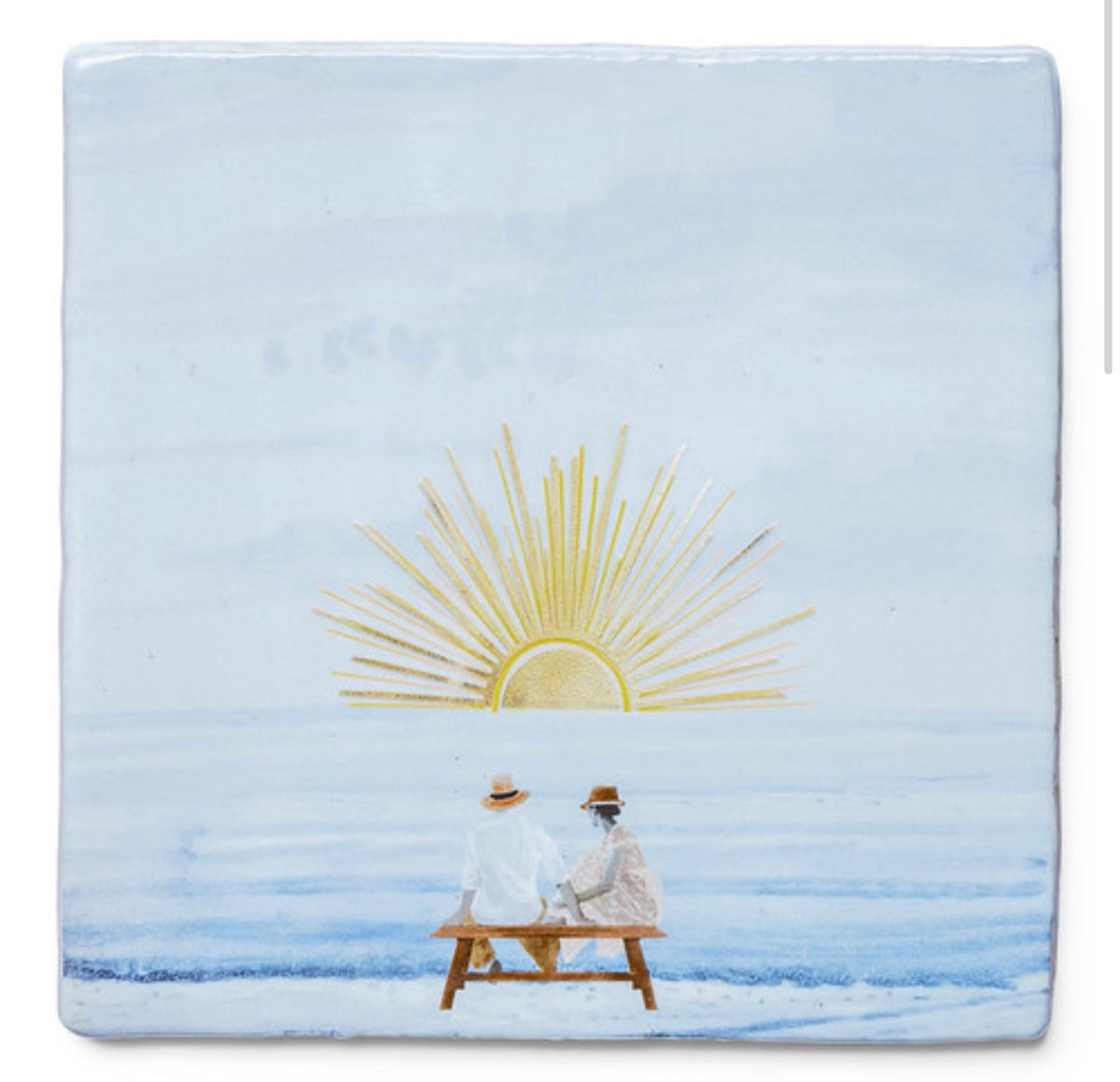 Storytiles ‘Watching the sunset together’ Small