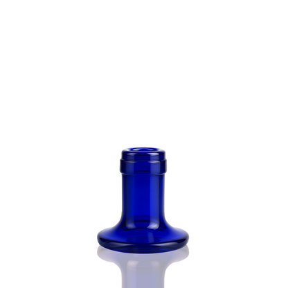 Rebottled - Candleholder N°1 Blue