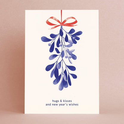 Botanopia - Hugs & Kisses | Christmas Card | Holiday Card