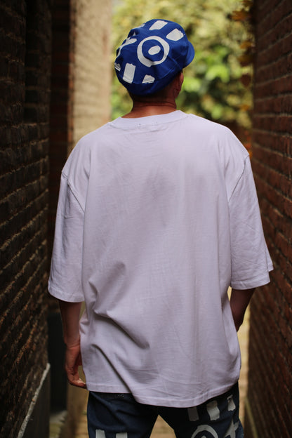 Art tee "NIPPON BLUE STRIPES"