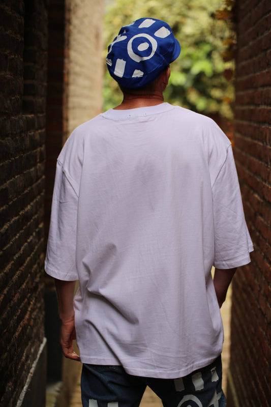 Art tee "NIPPON BLUE STRIPES"