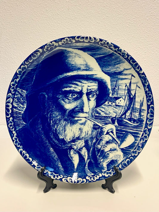 Boch Frères fisherman plate
