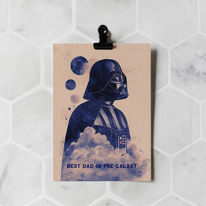 Botanopia - Best Dad in the galaxy | Father's Day Card