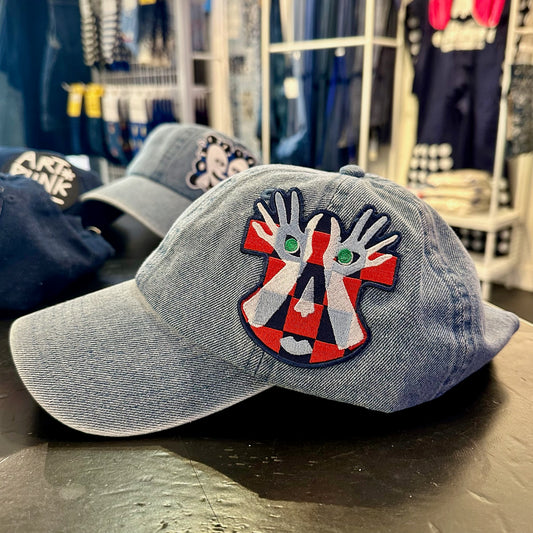 Art Cap Denim ‘Hands’ on light blue