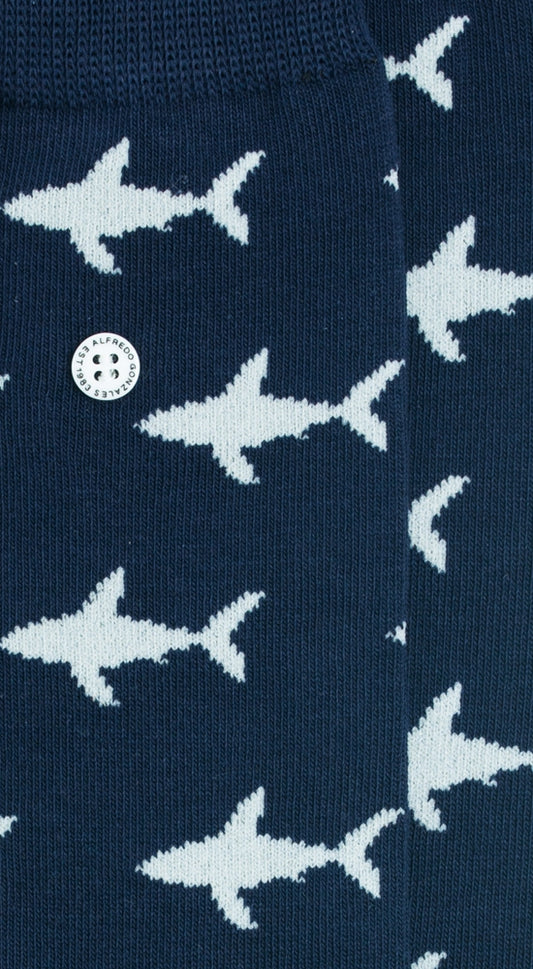 AG Socks Shark Attack