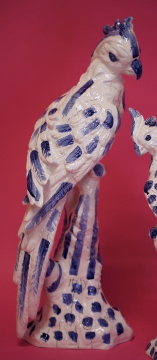 Art Ceramics ‘Papagallo Grande’ Blue