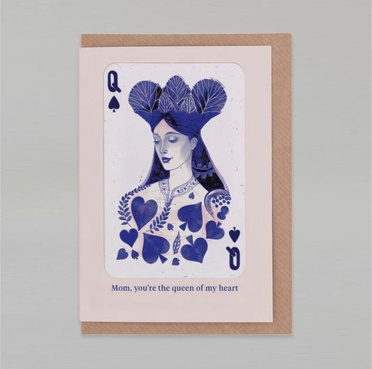 Mom, You’re The Queen Of My Heart - mothersday/birthdaycard